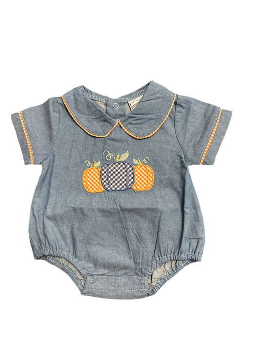 Pumpkin Patch Boy Bubble