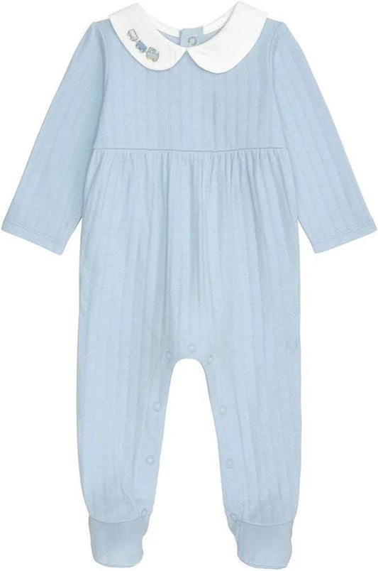 Blue Layette Train Sleeper