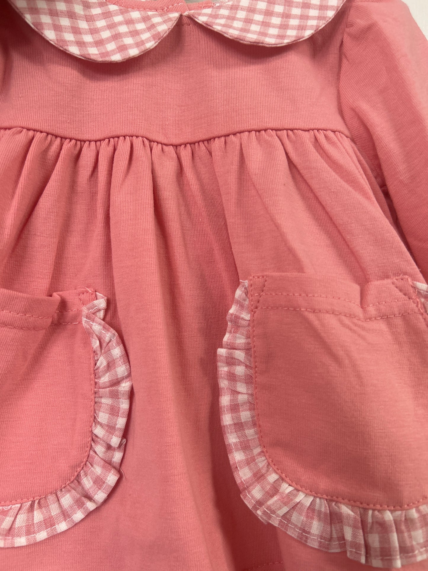 Pink and Gingham Bloomer Set