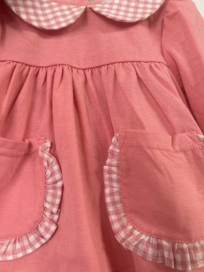 Pink and Gingham Bloomer Set