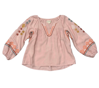 Embroidery Art Peasant Top