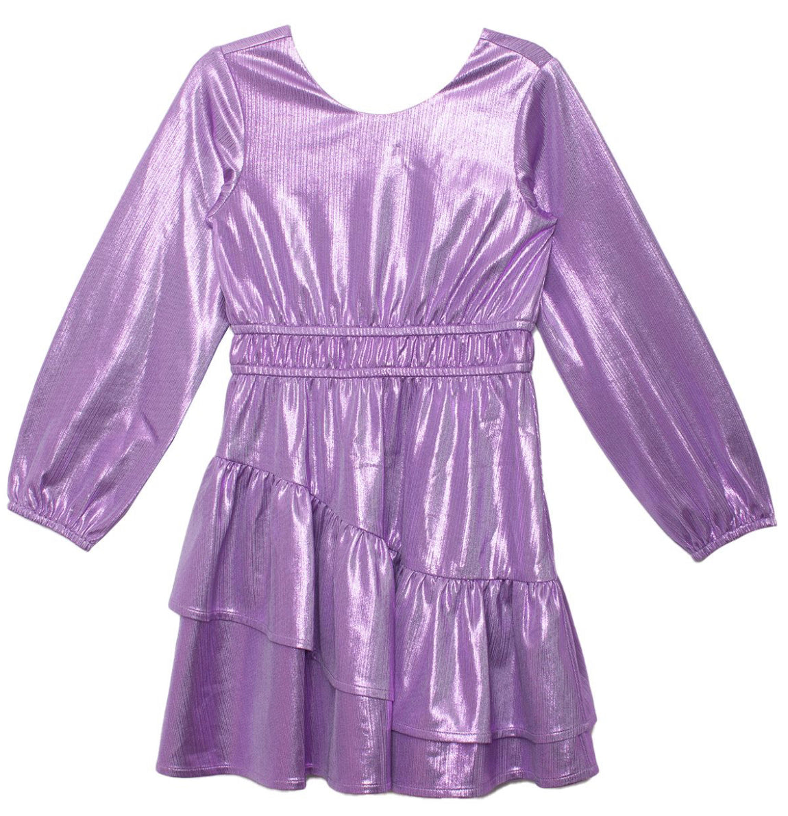 Purple Glitter Ball Dress