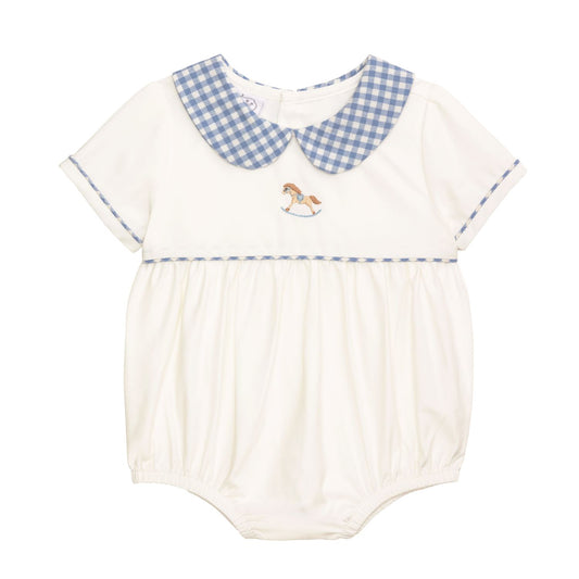 Rocking Horse Gingham Bubble
