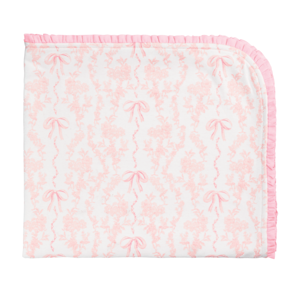 Toile Bow Arrival Blanket