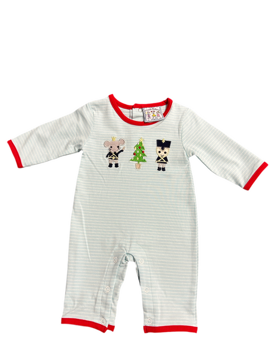 Nutcracker Boy Romper