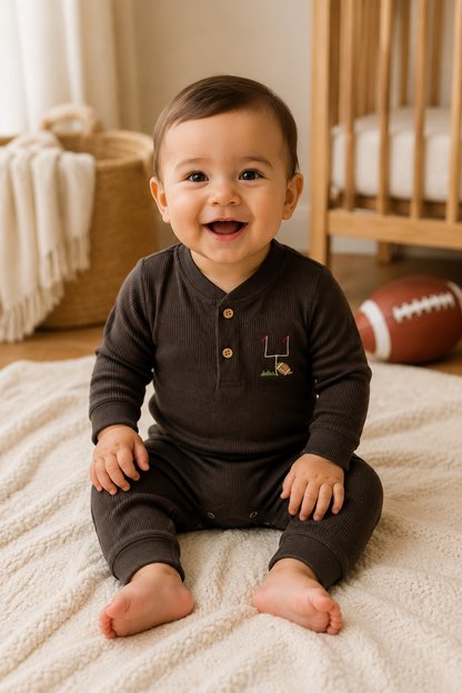 Football Boys Romper