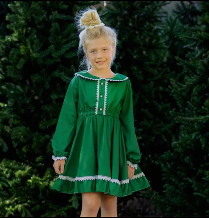 Madeline Lace Peter Pan Dress