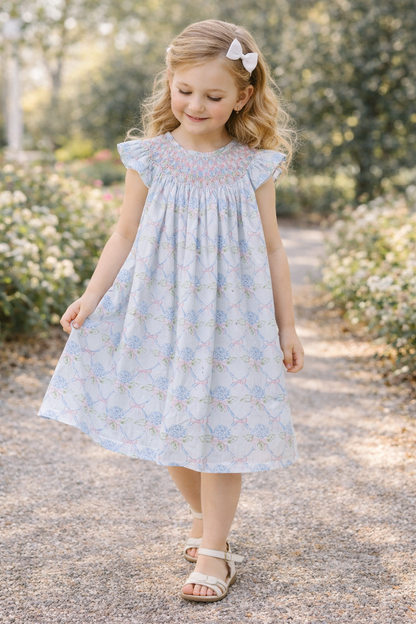 Endless Summer Floral Smocked Dress