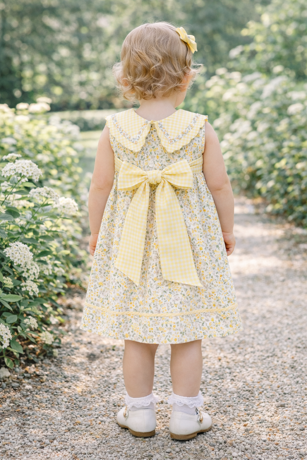 Garden Club Yellow Dress