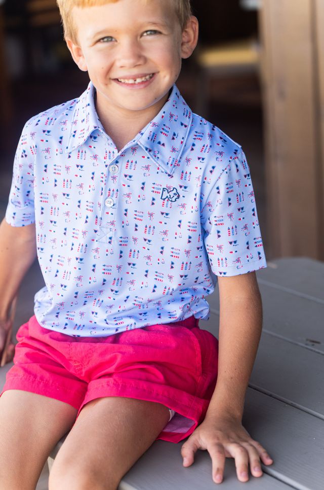 'Merica Performance Polo