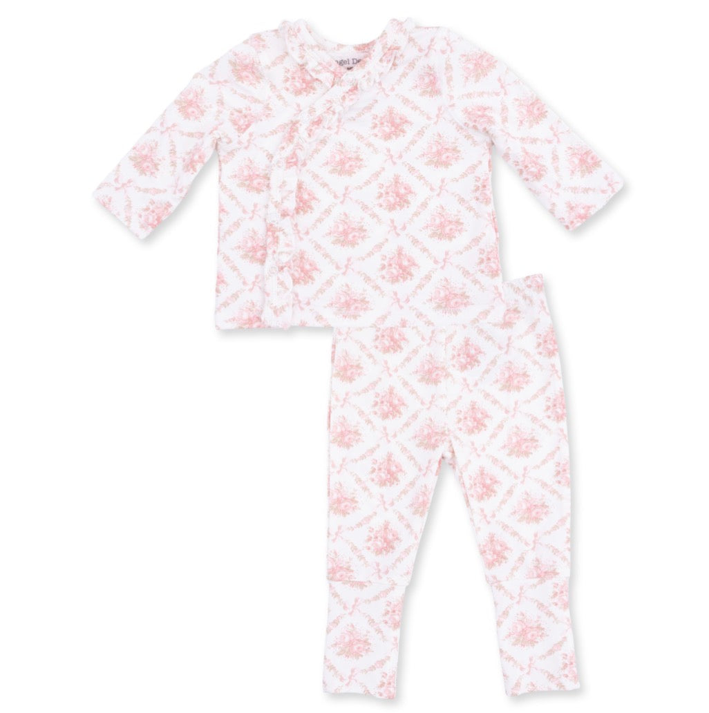 Rose Bow Lattice Take Me Home Convertible Set