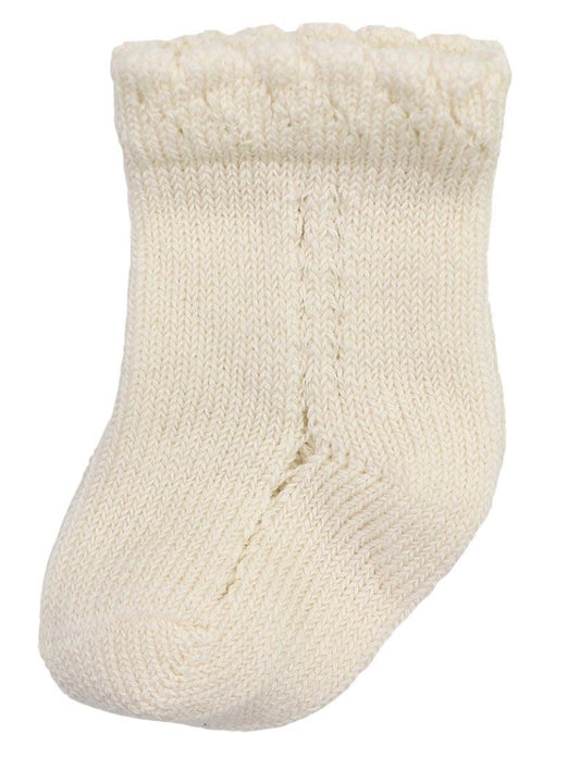 Cream Infant Socks