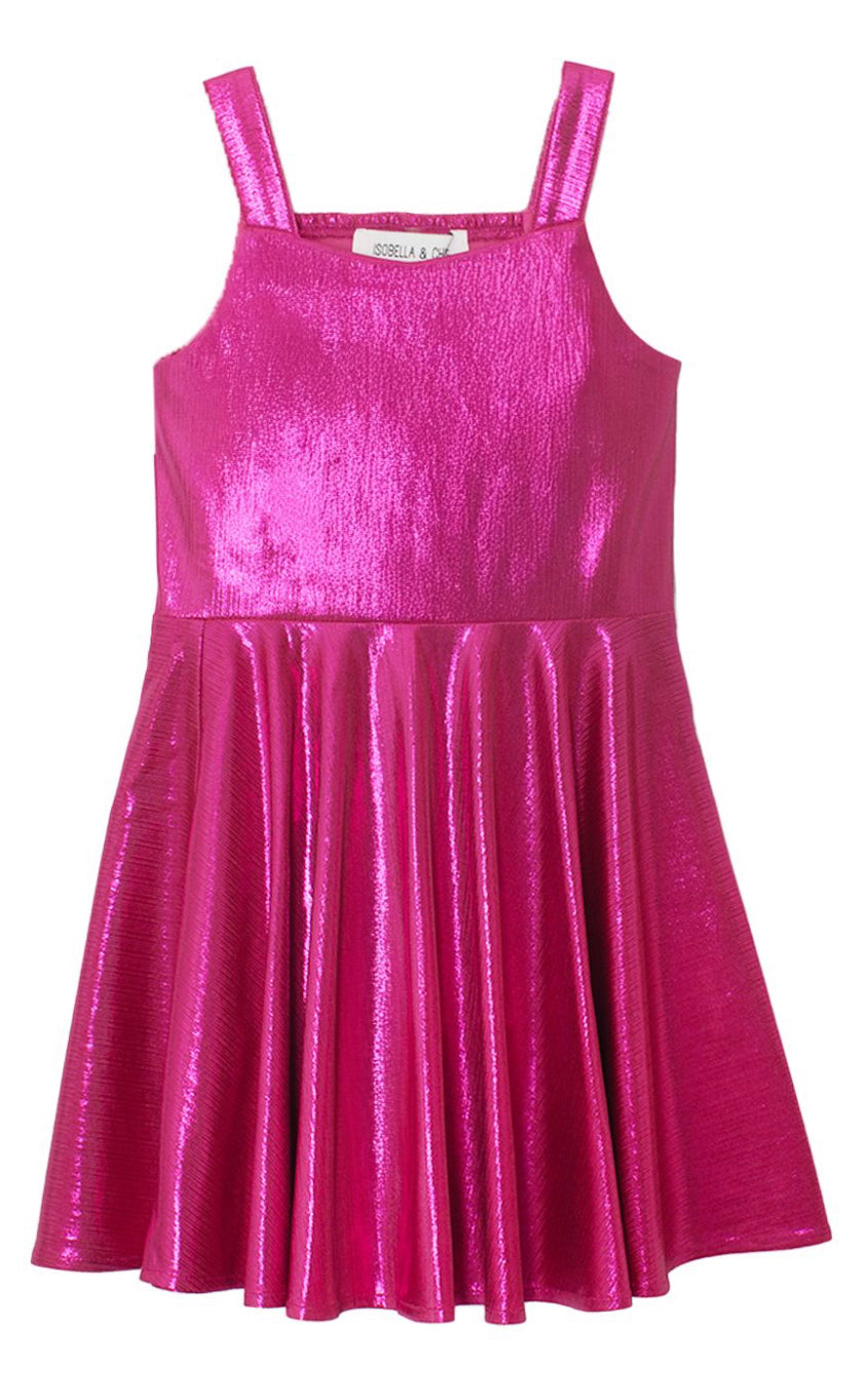 Pink Glitter Dress