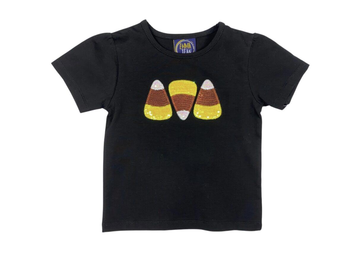 Candy Corn Sequin Patched Tee