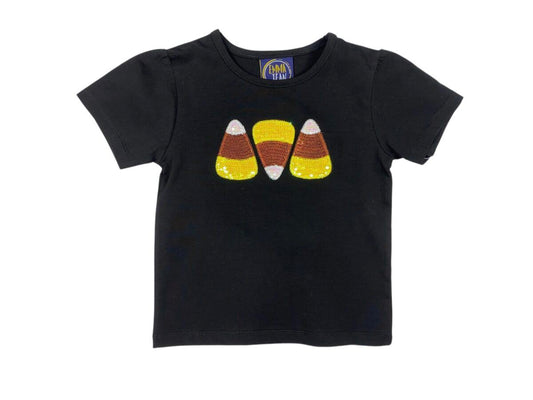 Candy Corn Sequin Patched Tee