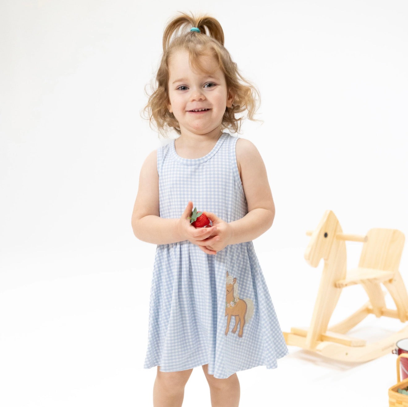 Cute Farm Animals Dress With Bloomers