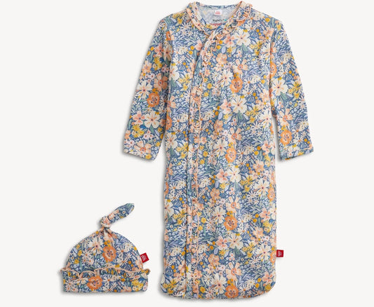 Flora Magnetic Gown + Hat Set
