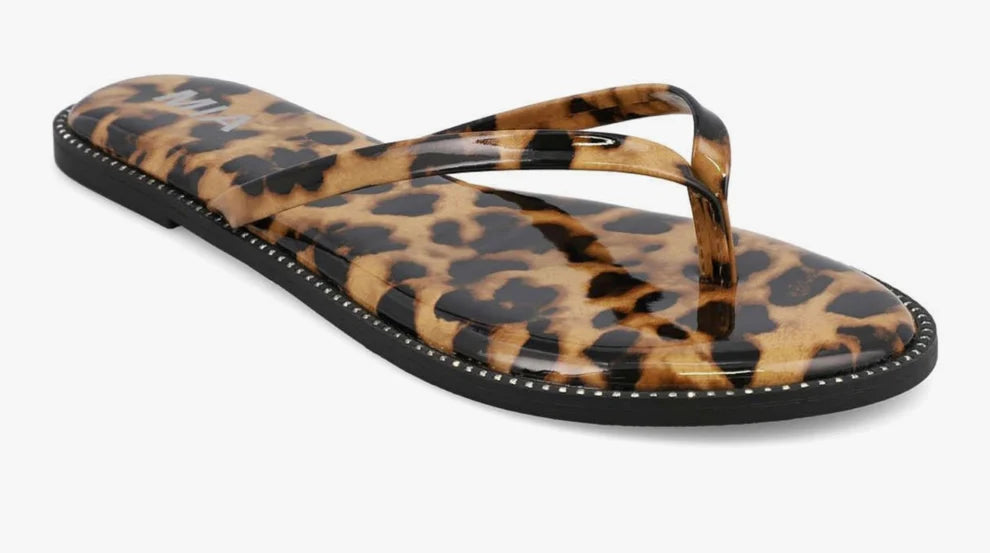 Little Leopard Aster Flip Flop