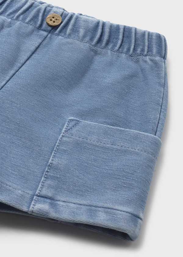 Baby Boy Soft Denim Shorts