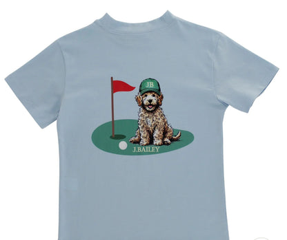S/S Logo Tee- Augusta Dog On Bayberry