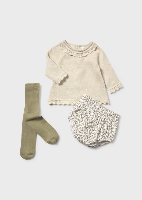 Sweater with Bloomer Set