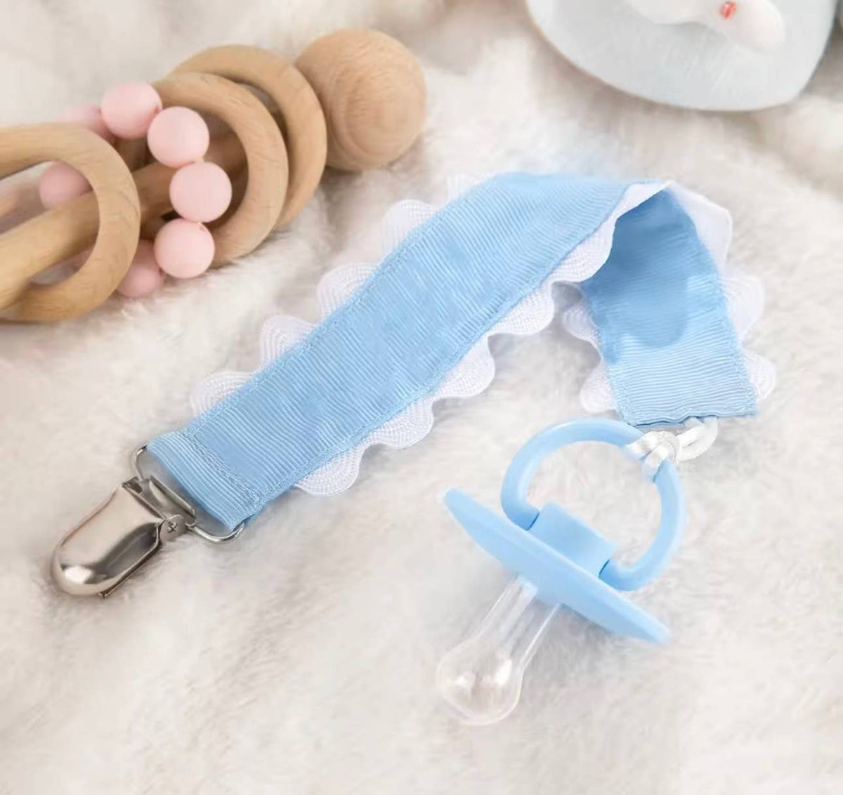 Monogrammable Paci Clips
