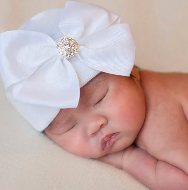 Bow Baby Beanies