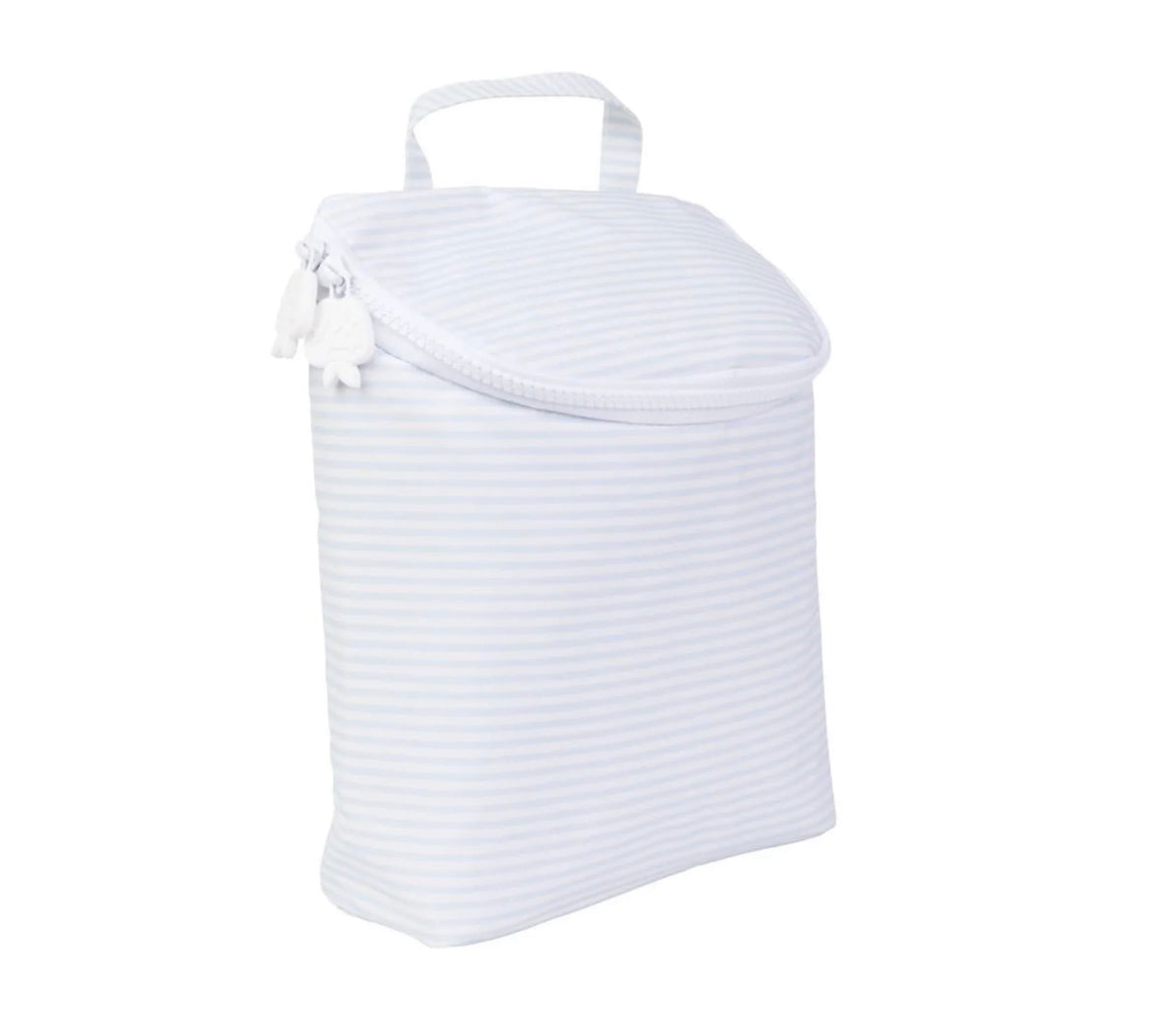 Blue Stripe Bottle Bag