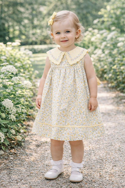 Garden Club Yellow Dress