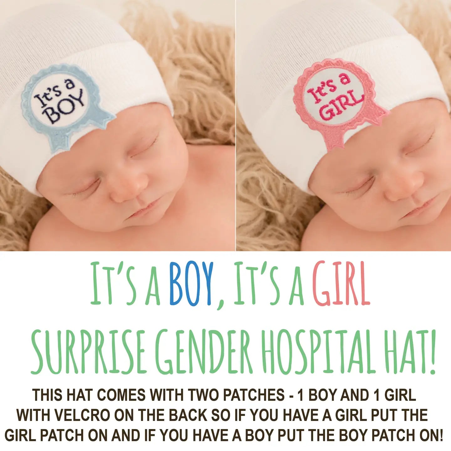 Appliquéd Baby Beanie