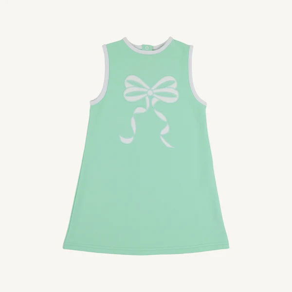 Sleeveless Eliza’s Appliqué Bow Dress