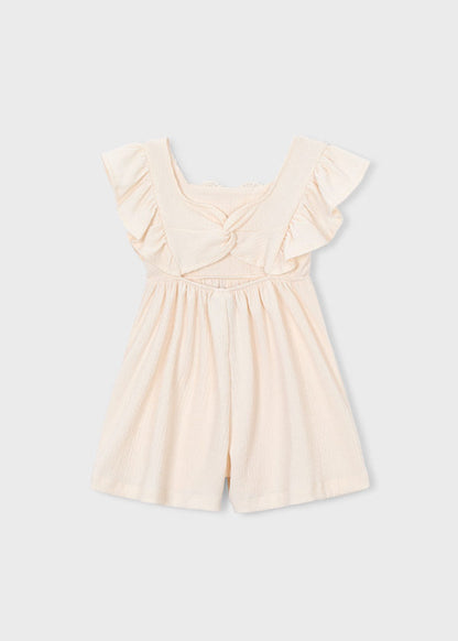 Knit Crochet Romper