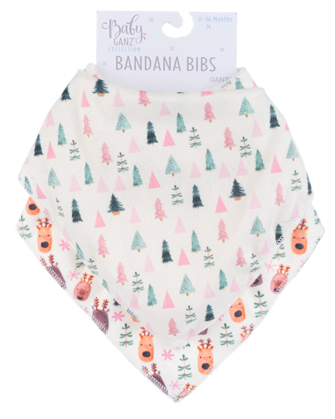 Reindeer Bandana Bibs