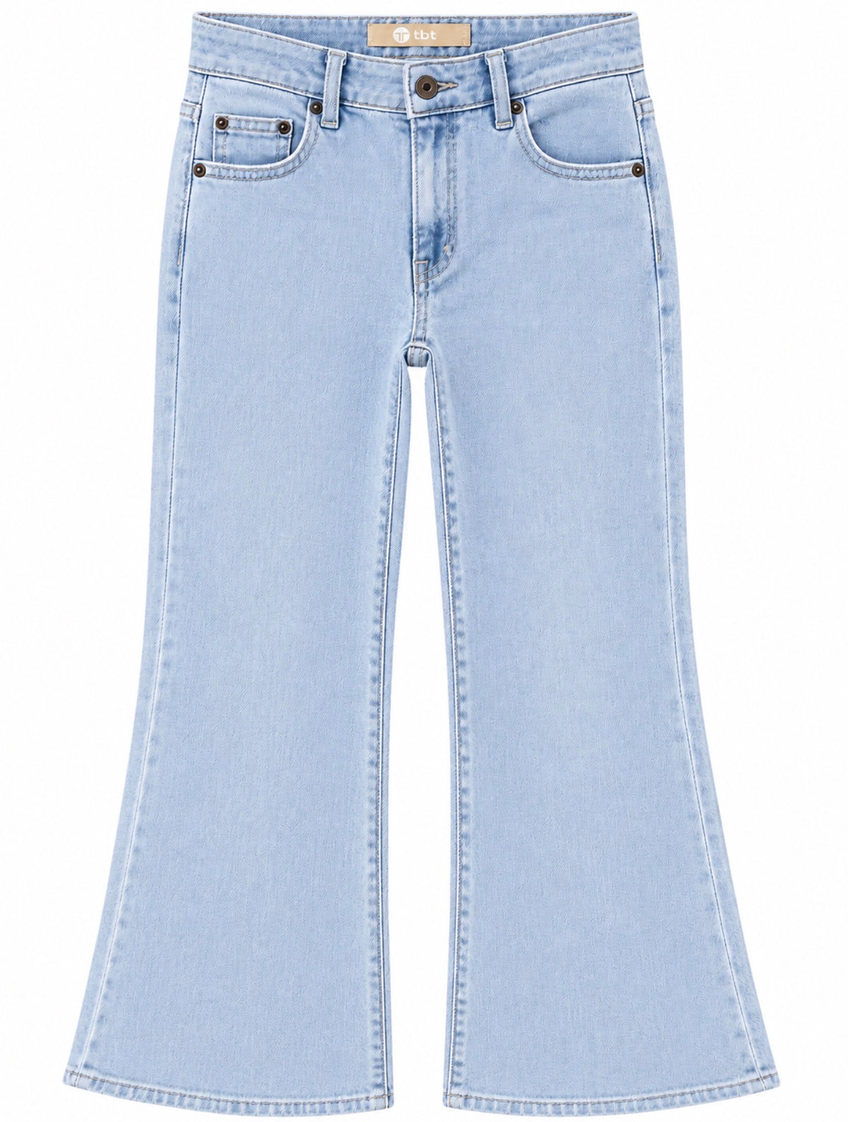 Tractr Light Indigo Jean -Flare