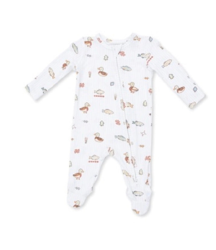 Lake Cuties 2way Zipper Footie