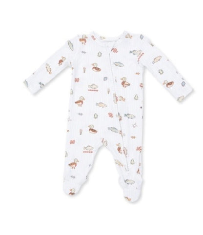 Lake Cuties 2way Zipper Footie