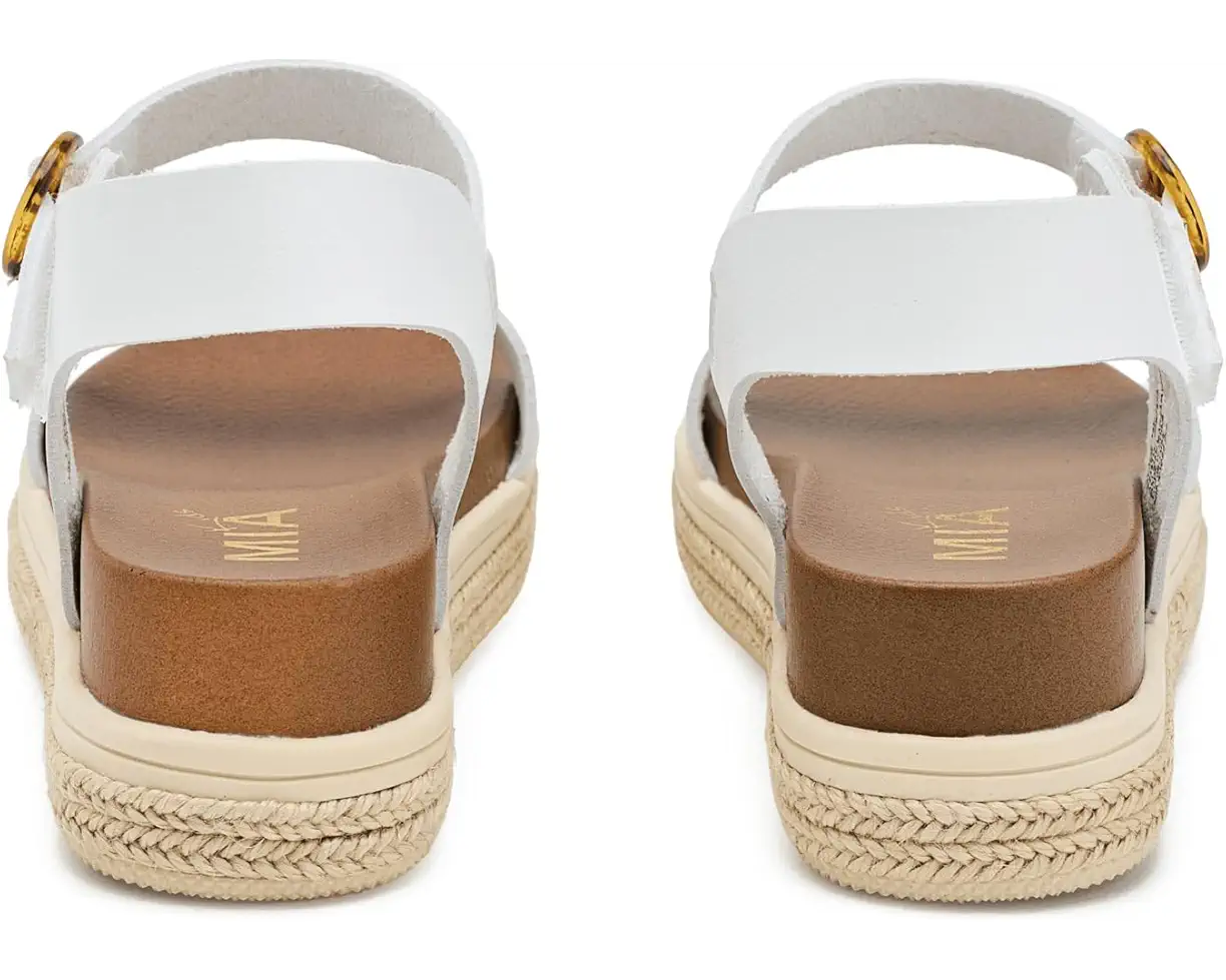 Pyper White Wedge Sandal