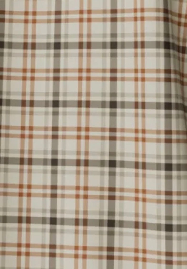 Youth Hadley Vintage Button Down-Miller Plaid -Gunstock