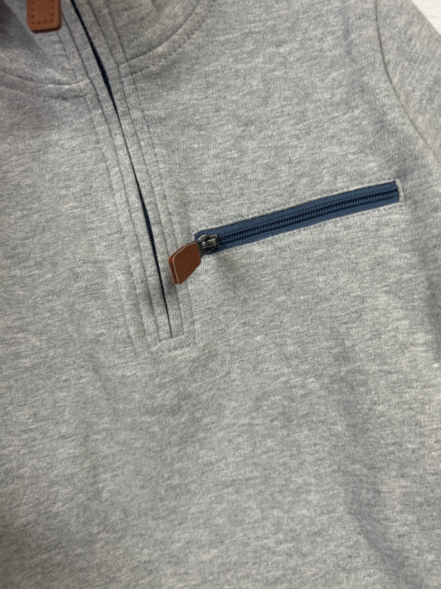 Grey 1/4 Zip Pullover