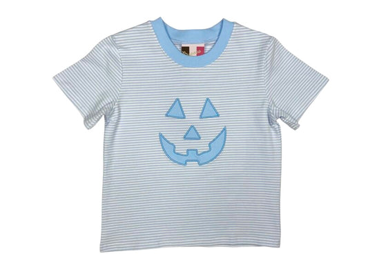 Striped Jack-O-Lantern Tee