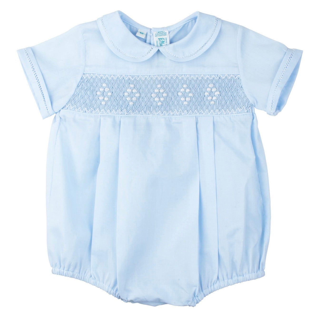 Smocked Embroidered Bubble