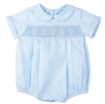 Smocked Embroidered Bubble
