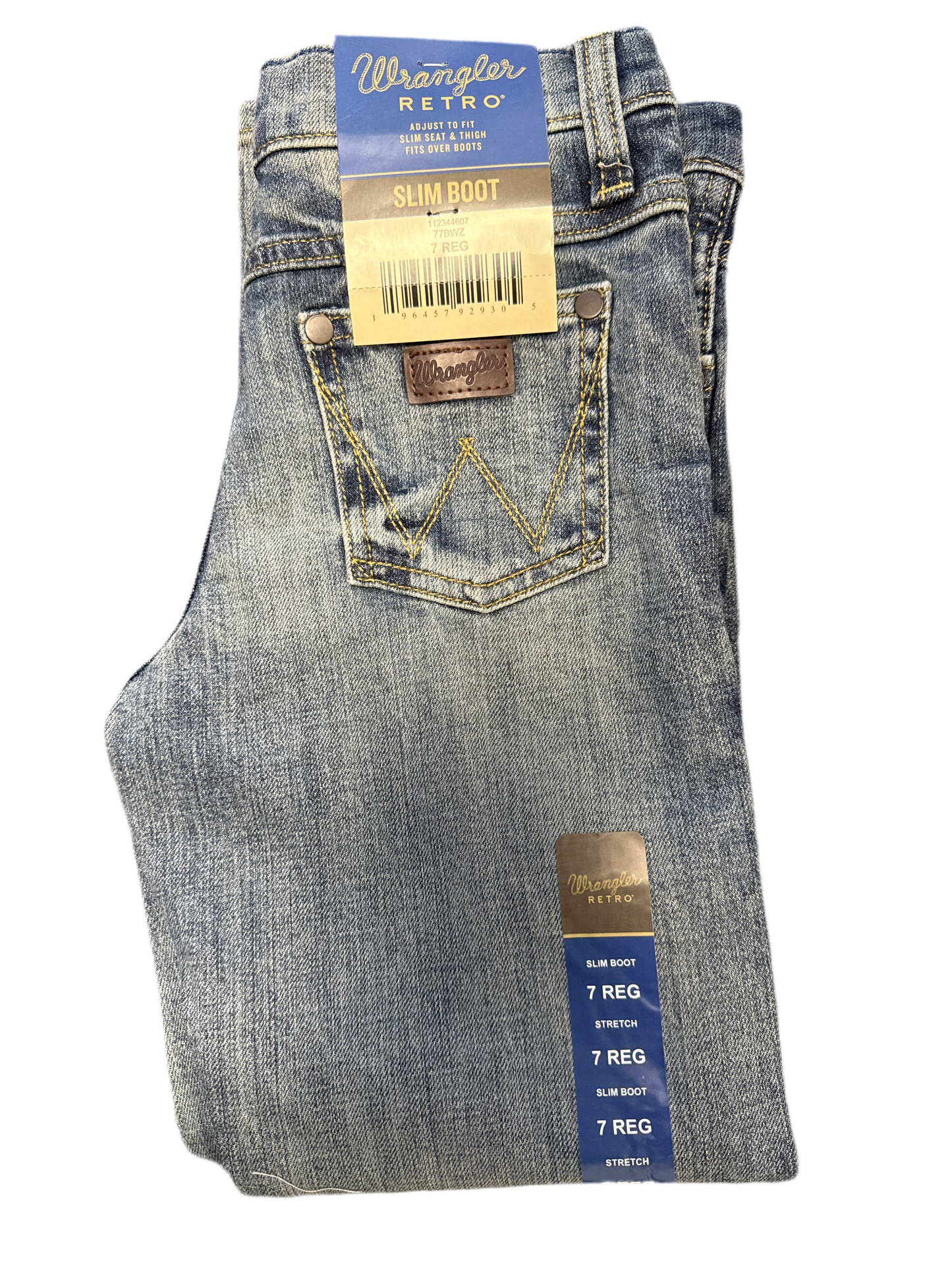 Wrangler Boys Retro Slim Boot Cut Jeans