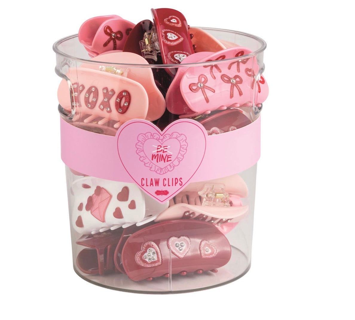 Valentine Claw Clips