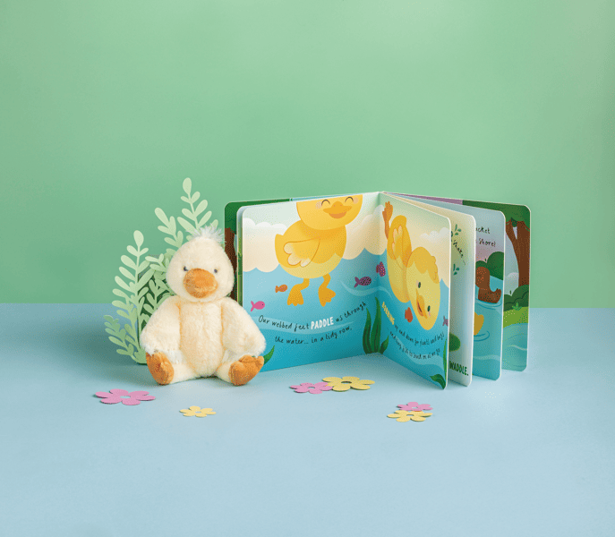 Day In The Life Of Mabel Book with Plush