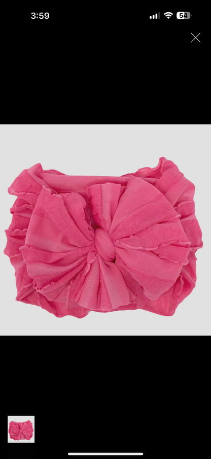Rockin Royalty In Awe Ruffle Headbands
