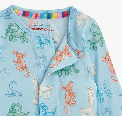 Blue Party Animals Glow Coverall