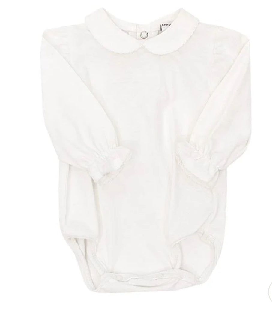 Girls Long Sleeve White Shirt