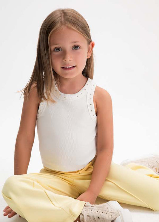 Tank Top With Gold Bling