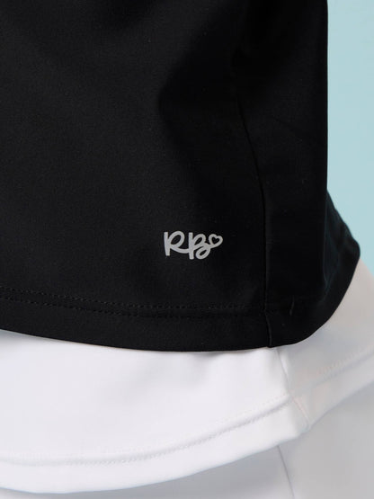 Girls Black Active Tank Top